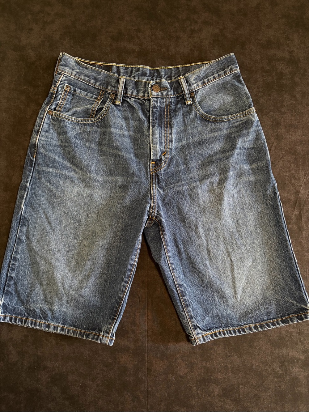 Levi's 569 Men's Jean Shorts W29 Medium Wash 5 pockets